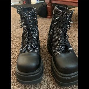 Demonia platform shoes